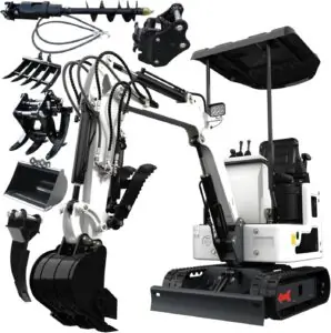 Image 1 of 1.2 ton mini excavator review