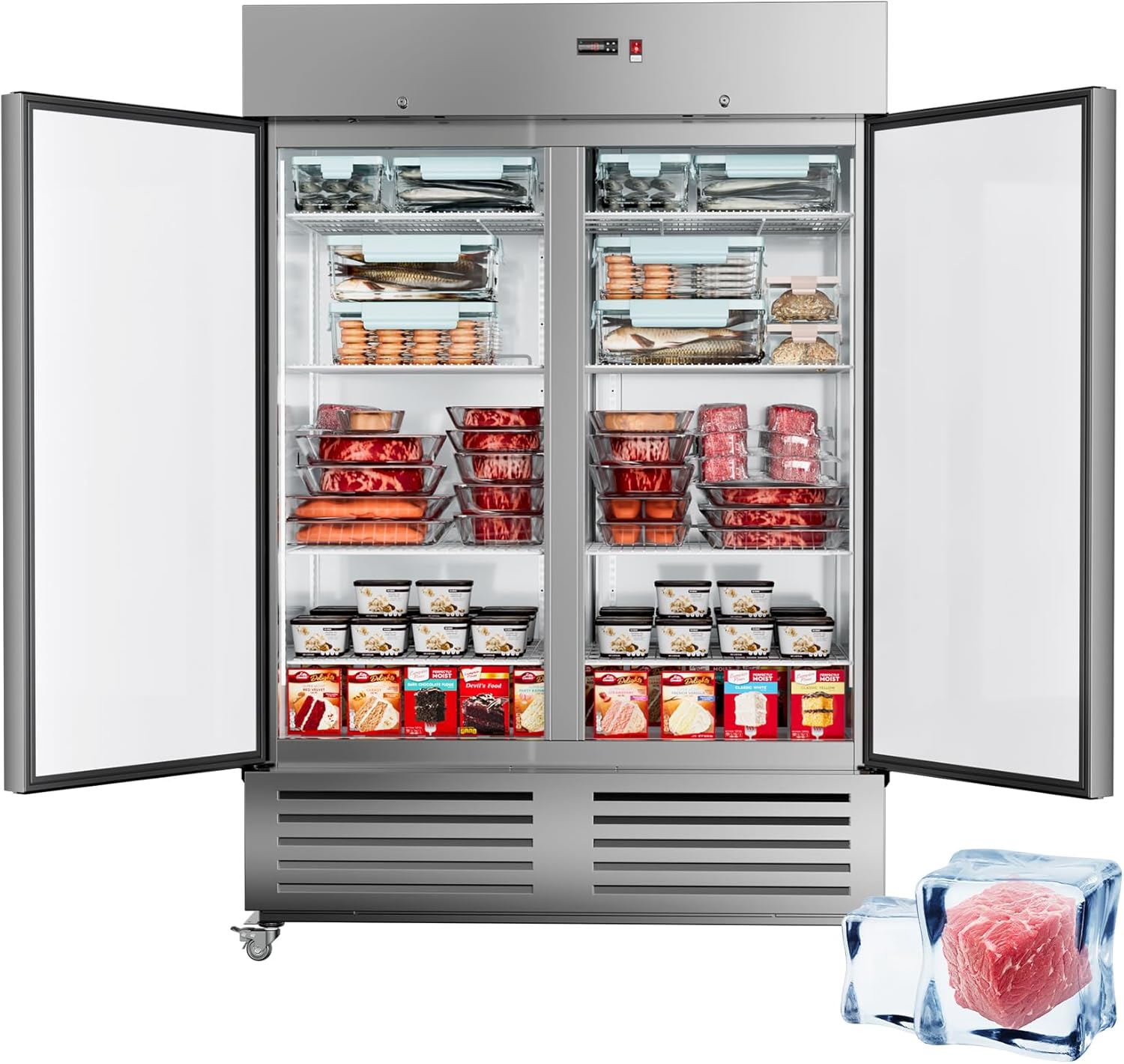 Ferueo 54W freezer review,Ferueo freezer review and rating,is Ferueo 54W freezer worth buying,Ferueo 54W freezer review pros cons,Ferueo commercial freezer review honest opinion,Ferueo 54W freezer review verdict real-world performance test results