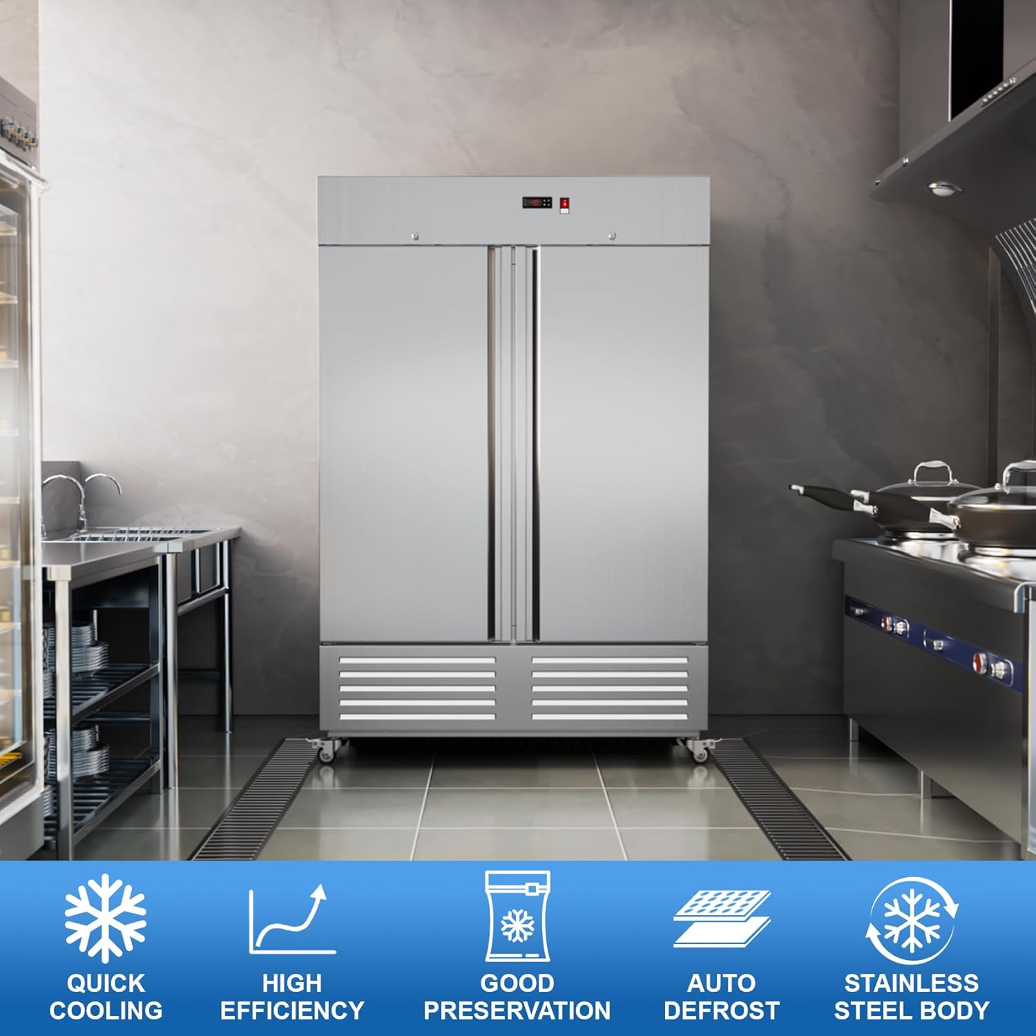 Ferueo 54W freezer review,Ferueo freezer review and rating,is Ferueo 54W freezer worth buying,Ferueo 54W freezer review pros cons,Ferueo commercial freezer review honest opinion,Ferueo 54W freezer review verdict features in daily use
