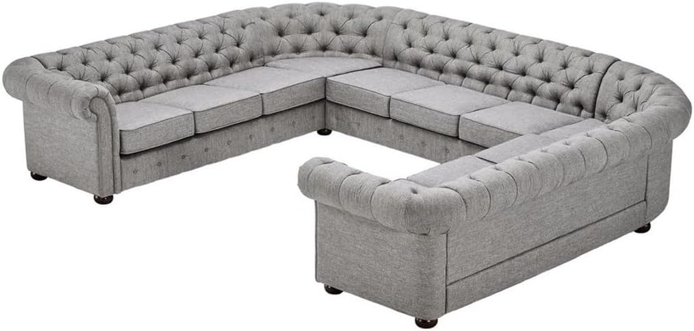 HSIJYGX 11-seat sectional sofa review,11-seat sectional sofa pros cons,HSIJYGX sectional sofa honest opinion,11-seat linen sofa review and rating,is HSIJYGX sectional sofa worth buying,HSIJYGX sofa review verdict build quality and materials close-up