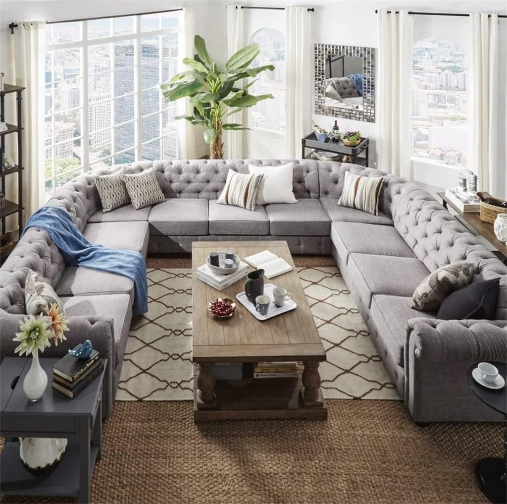 HSIJYGX 11-seat sectional sofa review,11-seat sectional sofa pros cons,HSIJYGX sectional sofa honest opinion,11-seat linen sofa review and rating,is HSIJYGX sectional sofa worth buying,HSIJYGX sofa review verdict real-world performance test results