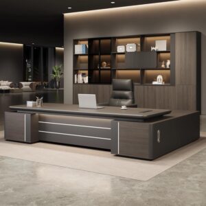 Image 1 of L-shaped executive desk review