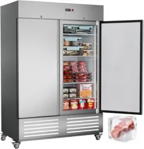 Image 1 of LCEKY 2 door commercial freezer review