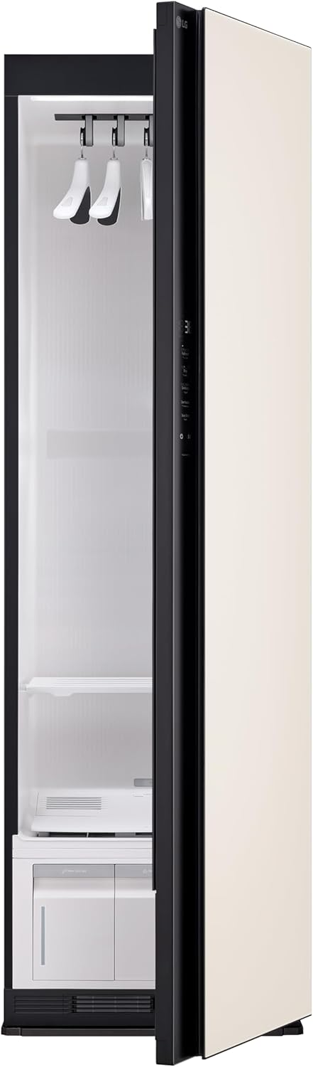 LG Styler Smart Steam Closet review LG Styler steam closet review and rating Is LG Styler worth buying LG Styler review pros cons LG Styler review honest opinion LG Styler Smart Steam Closet review verdict build quality and materials close-up