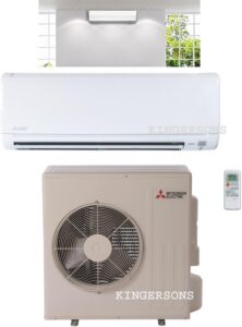 Image 1 of Mitsubishi 18000 BTU mini split review