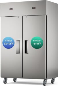 Image 1 of Mojgar commercial refrigerator freezer combo review