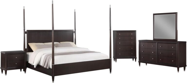 Image 1 of Niguel Brown poster bedroom set review
