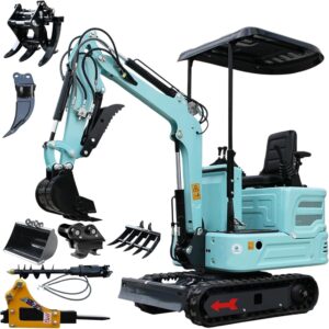Image 1 of Yuntu Rapid Drive small excavator review