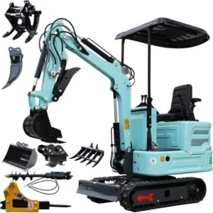 Image 1 of Yuntu Rapid Drive small excavator review