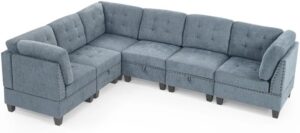 Image 1 of modular sectional sofa review