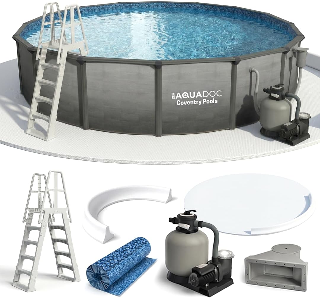 AquaDoc Coventry pool review unboxing — what comes in the box