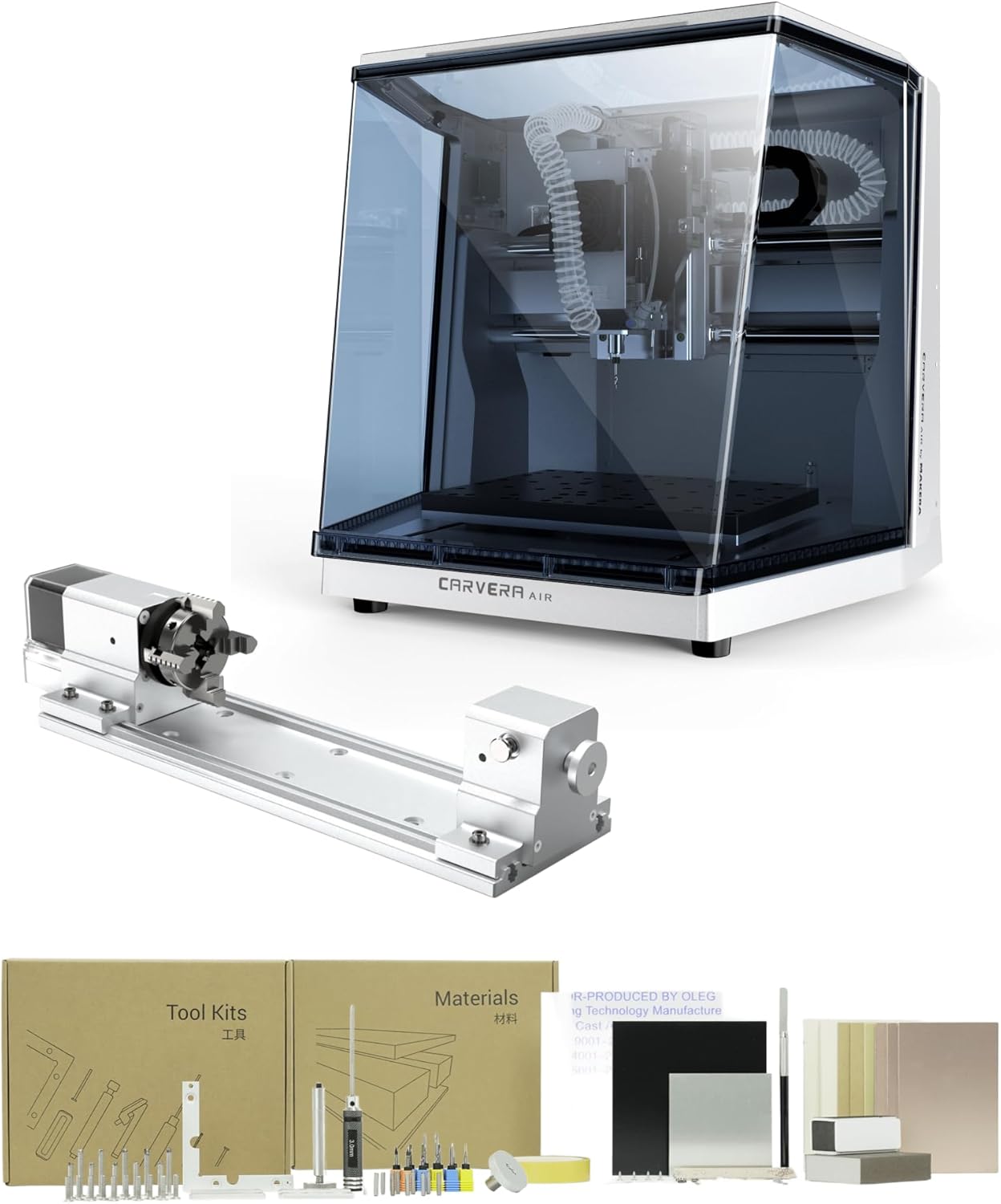 Makera Carvera Air review,Carvera Air CNC machine review pros cons,Makera Carvera Air 4th axis review,Carvera Air desktop CNC review honest,is Carvera Air worth buying,Carvera Air CNC review verdict unboxing — first impressions and build quality assessment