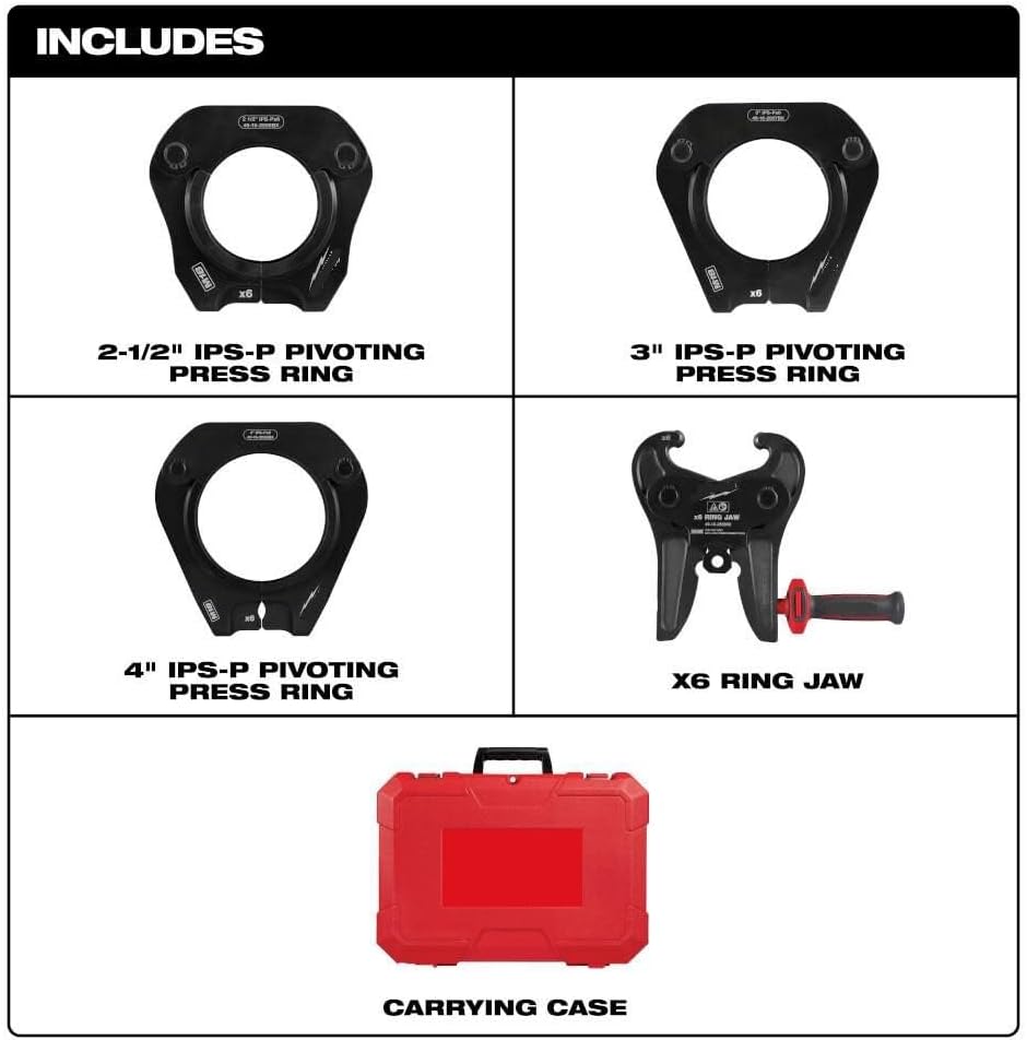 Milwaukee 2-1/2-4 IPS-P press ring kit review, Milwaukee press ring kit review and rating, is Milwaukee press ring kit worth buying, Milwaukee press ring kit review pros cons, Milwaukee press ring kit honest review, Milwaukee 2-1/2-4 press ring kit review verdict unboxing and complete package contents